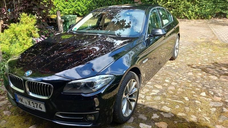 Schwarz Gebraucht 2014 BMW 535 Luxury Line Limousine | 16.900 € (Superpreis) - Bild 1/4