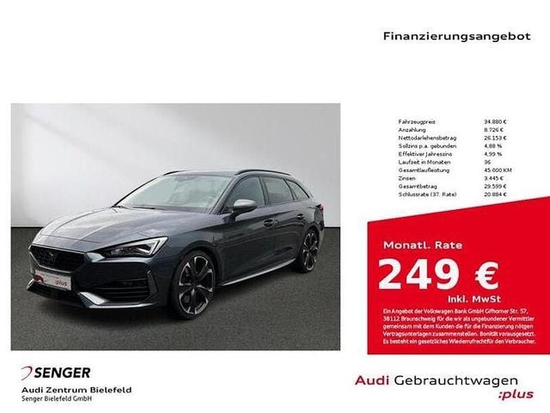 Magnetic grau metallic Gebraucht 2022 Cupra Leon VZ Kombi | 34.880 € (Fairer Preis) - Bild 1/4
