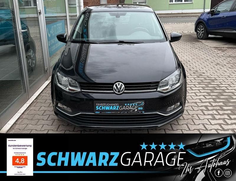 Gebraucht VW Polo LOUNGE 110 PS (80 kW) 2015 Schwarz Limousine