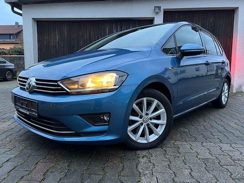 Blau Gebraucht 2015 VW Golf Sportsvan LOUNGE Van / Kleinbus | 10.490 € (Fairer Preis) - Bild 1/4