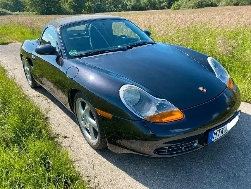 Gebraucht Porsche Boxster S 252 PS (185 kW) 2002 Schwarz Cabrio