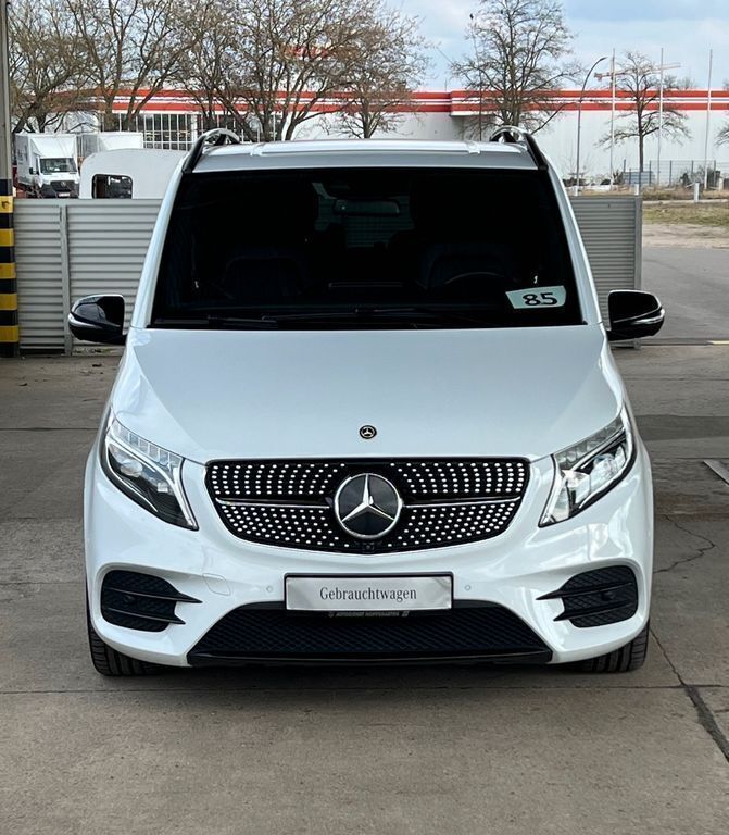 Gebraucht Mercedes V250 AMG line 190 PS (139 kW) 2020 Bergkristallweiß Van / Kleinbus