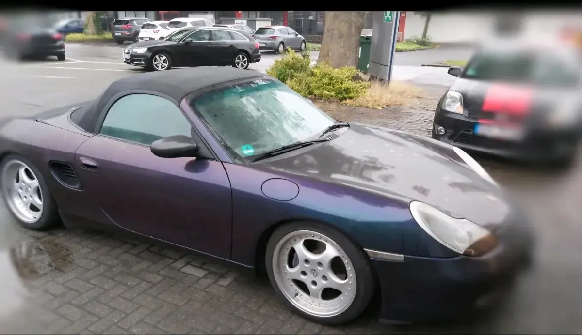 Gebraucht Porsche Boxster 204 PS (150 kW) 1997 Schwarz Cabrio
