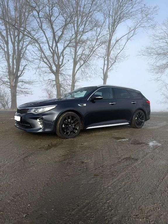 Gebraucht Kia Optima GT-Line 141 PS (103 kW) 2018 Blau Kombi