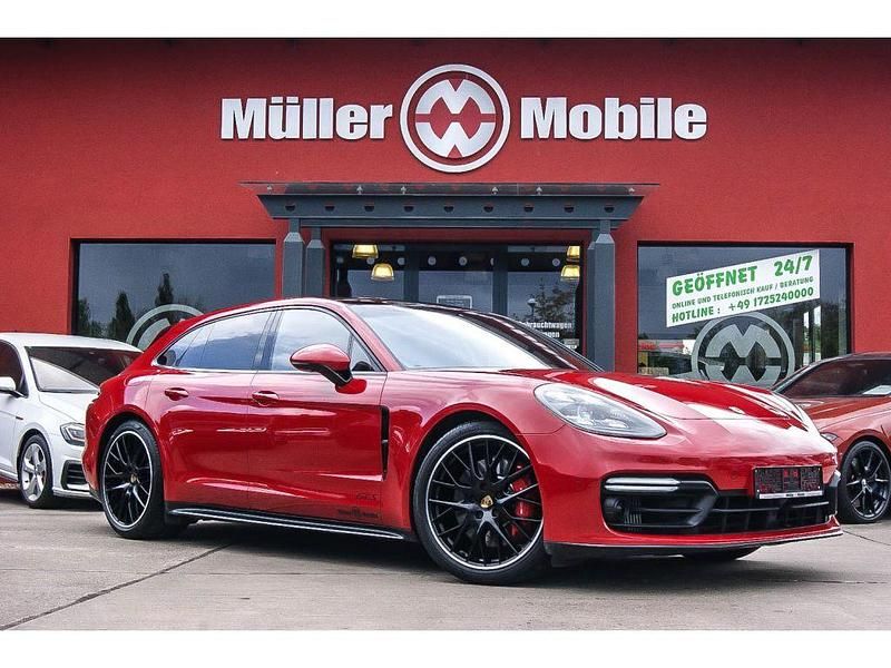 Karminrot Gebraucht 2019 Porsche Panamera GTS Limousine | 109.899 € - Bild 1/4
