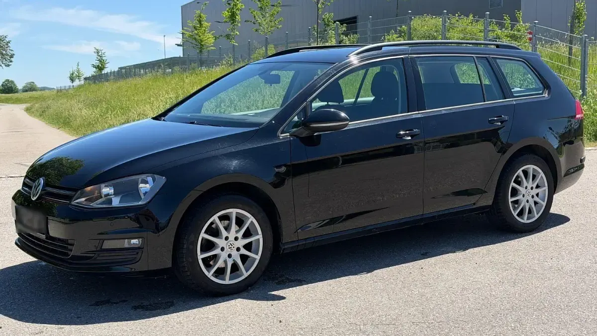 Gebraucht VW Golf VII 110 PS (80 kW) 2015 Schwarz Kombi