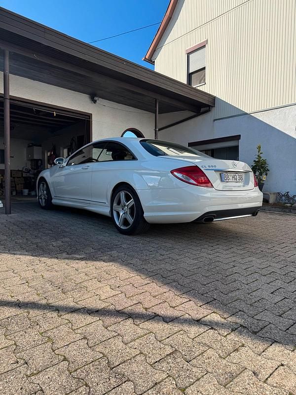 Weiß Gebraucht 2008 Mercedes CL500 AMG Coupé | 20.000 € (Fairer Preis) - Bild 1/4