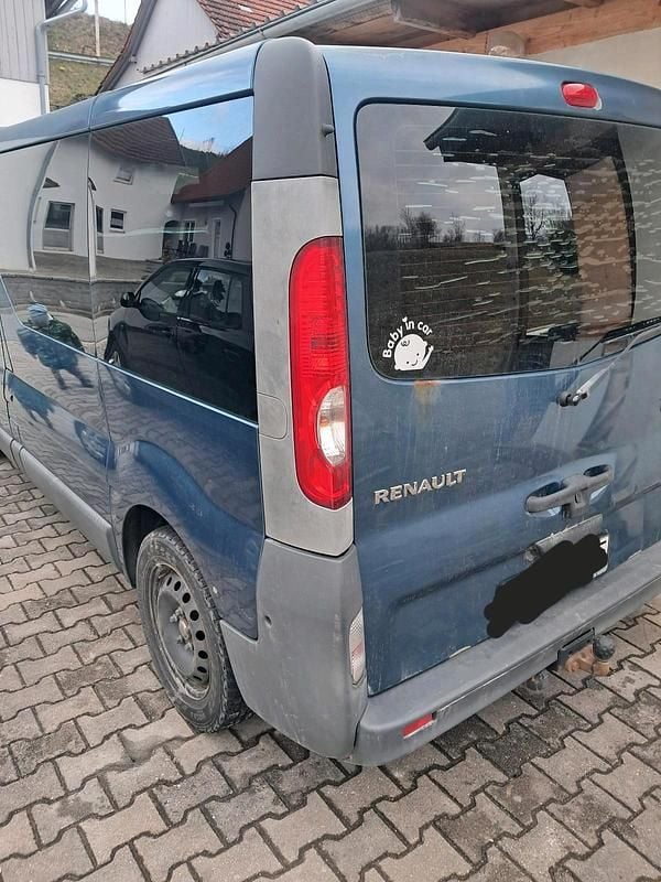 Gebraucht Renault Trafic 114 PS (83 kW) 2007 Blau Van / Kleinbus