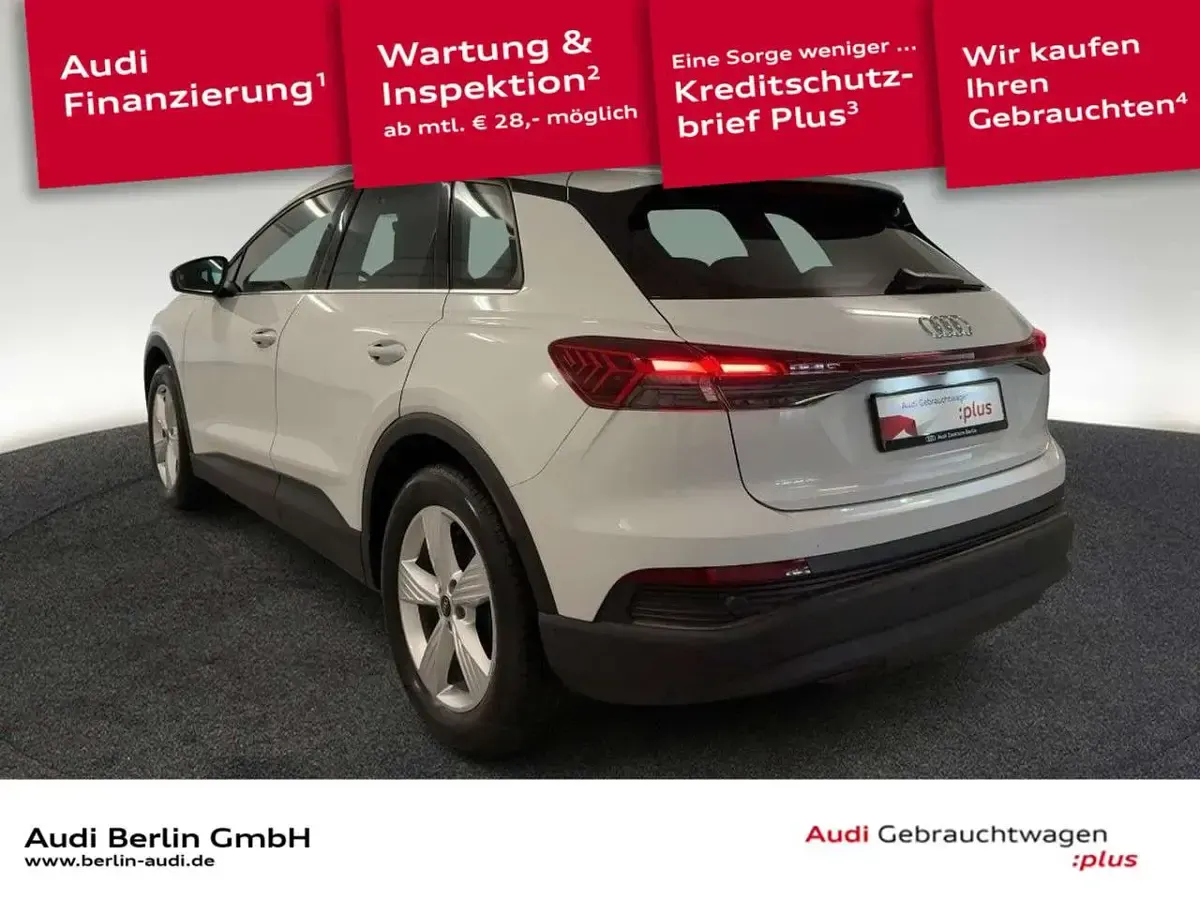Gebraucht Audi Q4 e-tron Comfort 210 kW (286 PS) 2025 Gletscherweiß metallic SUV
