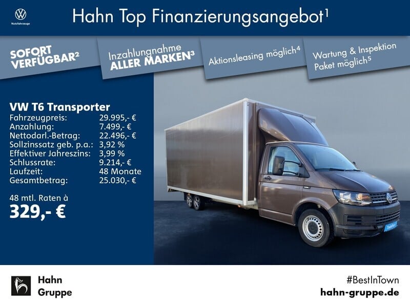 Verkauft VW T6 KOFFER MIT ABSENKBAREM ., gebraucht 2018, 129.996 km in  Baden-Württemberg