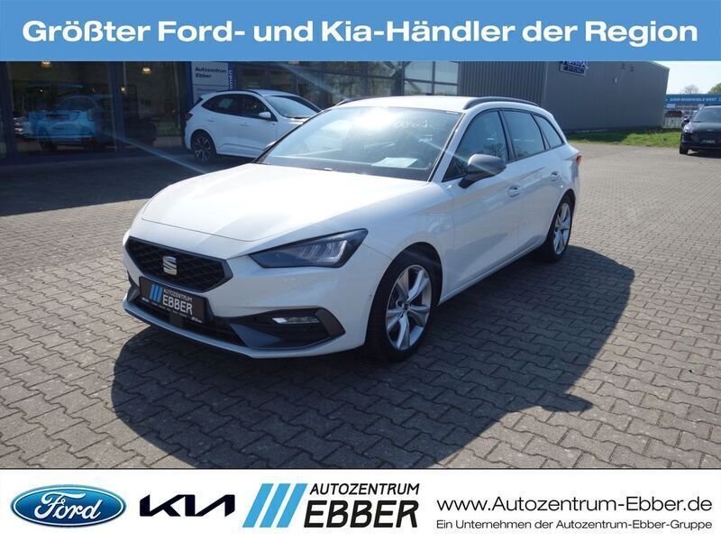 Weiss Gebraucht 2024 Seat Leon FR Kombi | 23.979 € (Superpreis) - Bild 1/3