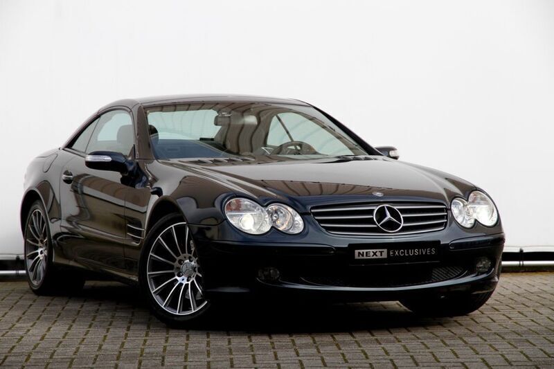 Blau Gebraucht 2005 Mercedes SL500 Cabrio | 29.500 € (Teuer) - Bild 1/4