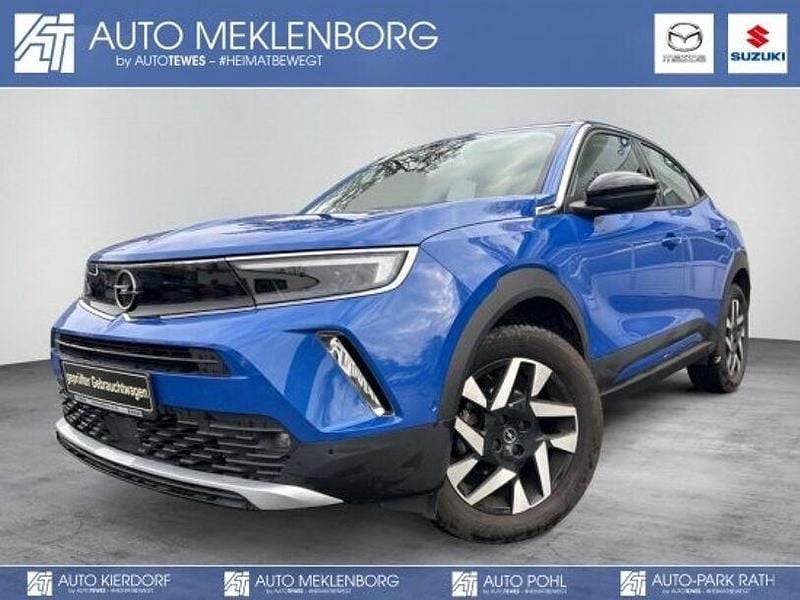 Perl blau/voltaik blau Gebraucht 2023 Opel Mokka Elegance SUV | 19.790 € (Guter Preis) - Bild 1/4