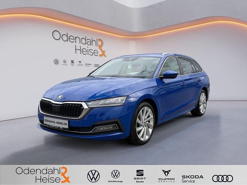 Blau Gebraucht 2021 Skoda Octavia Style Kombi | 17.380 € (Guter Preis) - Bild 1/4