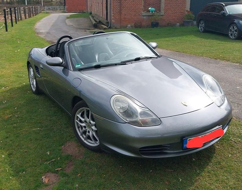 Gebraucht Porsche Boxster 228 PS (167 kW) 2002 Grau Cabrio