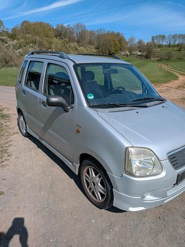 Gebraucht Suzuki Wagon R+ 76 PS (55 kW) 2003 Silber Van / Kleinbus
