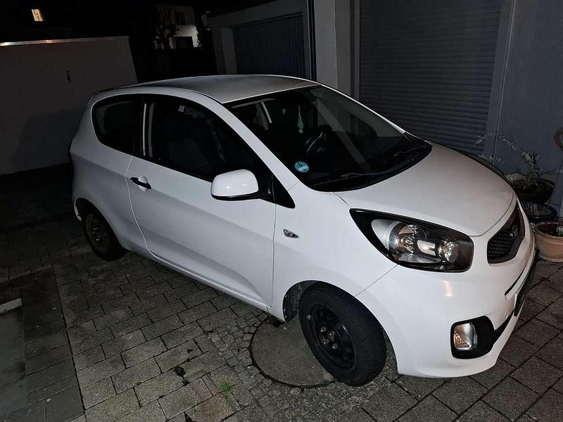Gebraucht Kia Picanto 69 PS (50 kW) 2013 Weiß Kleinwagen