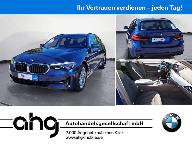 Blau Gebraucht 2021 BMW 530e Kombi | 30.860 € (Guter Preis) - Bild 1/4