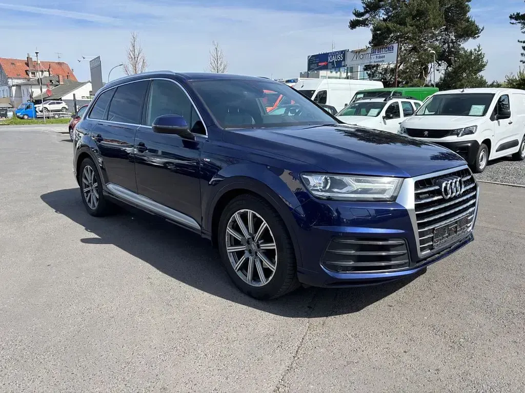 Gebraucht Audi Q7 S-Line 286 PS (210 kW) 2019 Blau SUV
