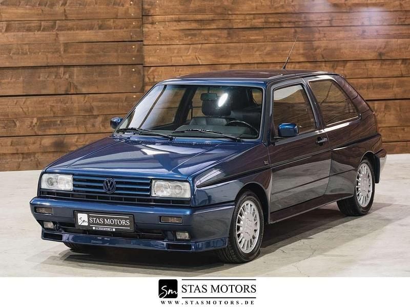 Blau perleffekt Gebraucht 1989 VW Golf II Coupé | 44.990 € - Bild 1/4