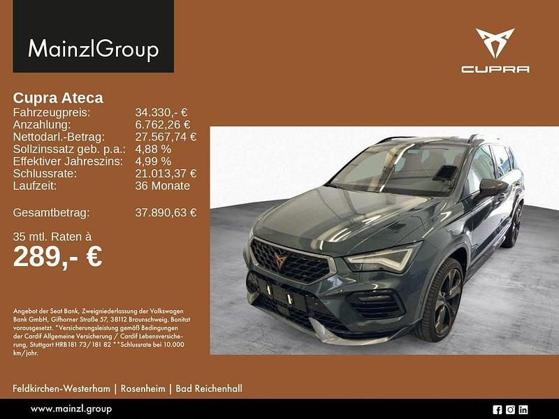 Gebraucht Cupra Ateca VZ 300 PS (220 kW) 2024 Dark camouflage metallic SUV