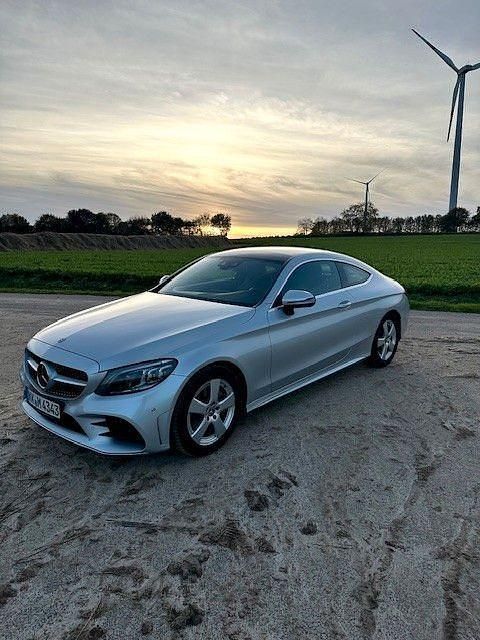 Gebraucht Mercedes C200 AMG line 184 PS (135 kW) 2020 Silber Coupé