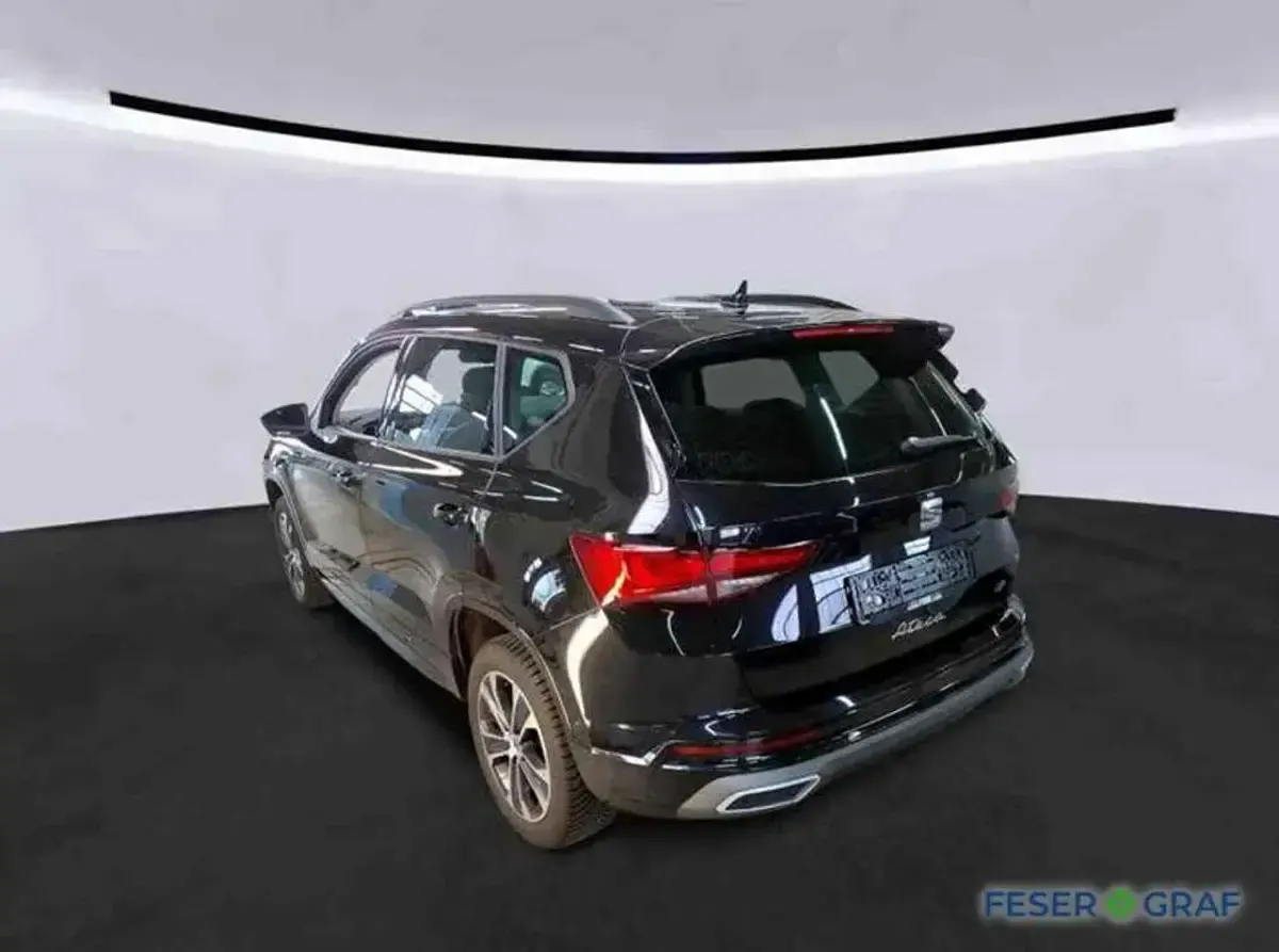 Gebraucht Seat Ateca FR 150 PS (110 kW) 2025 Magic schwarz metallic SUV