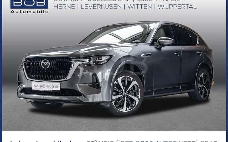 Grau Gebraucht 2022 Mazda CX-60 Takumi-Line SUV | 36.410 € (Fairer Preis) - Bild 1/4