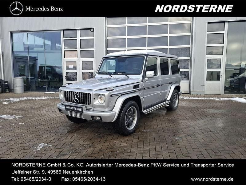 Silber Gebraucht 2004 Mercedes G55 AMG AMG line SUV | 49.888 € (Guter Preis) - Bild 1/4