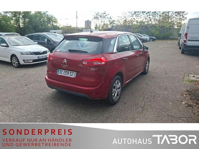 Gebraucht Citroën C4 Picasso Intensive 116 PS (85 kW) 2014 Lackierung rot rubi/typ aussen Van / Kleinbus