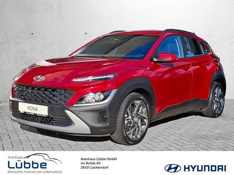 Rot Gebraucht 2021 Hyundai Kona SUV | 19.280 € (Fairer Preis) - Bild 1/4
