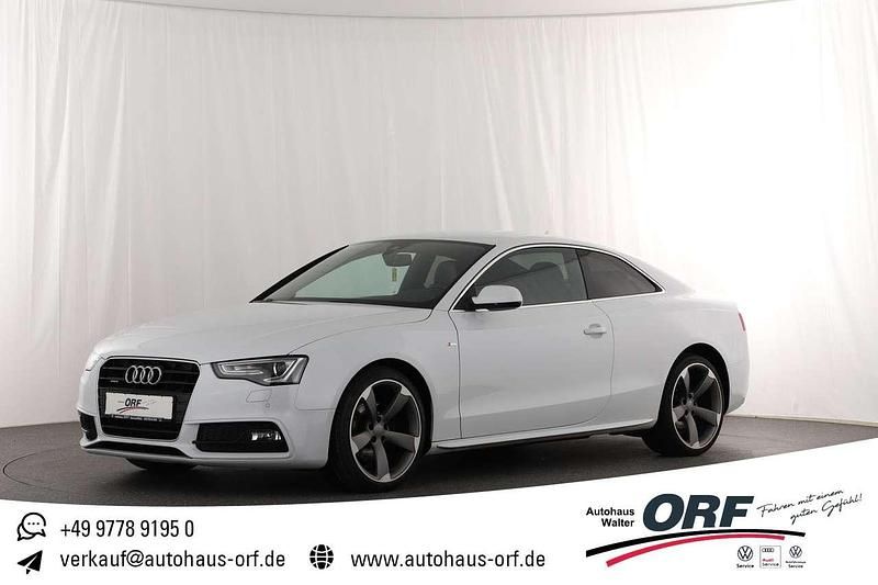 Second-hand Audi A5 S-Line 190 CP (139 kW) 2016 Alb Coupe