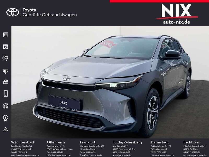 Palladiumsilber metallic Gebraucht 2023 Toyota bZ4X Basis SUV | 36.699 € (Fairer Preis) - Bild 1/4