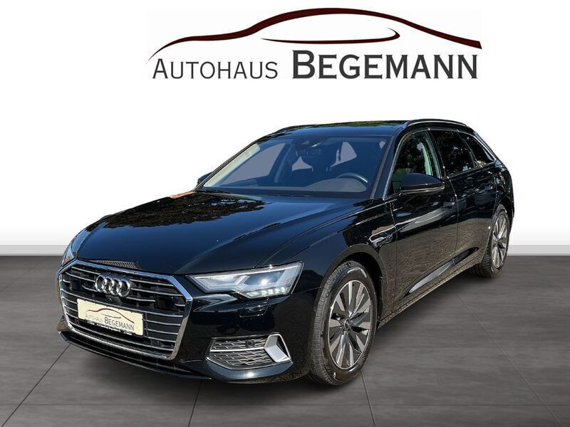 Mythosschwarz metallic (metallic) Gebraucht 2023 Audi A6 Sport Kombi | 41.900 € (Fairer Preis) - Bild 1/4