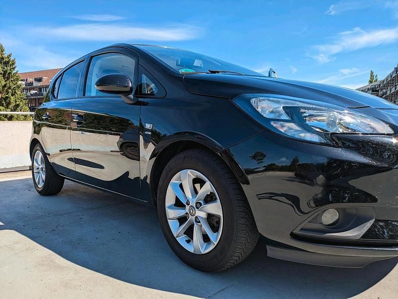 Schwarz Gebraucht 2017 Opel Corsa Active Limousine | 8.500 € (Fairer Preis) - Bild 1/4