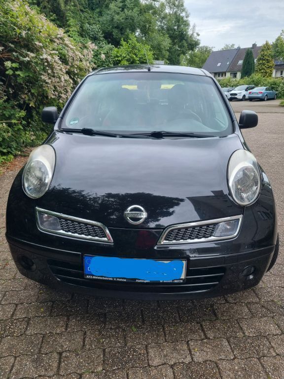 Schwarz Gebraucht 2010 Nissan Micra I-Way Kleinwagen | 1.999 € (Superpreis) - Bild 1/4