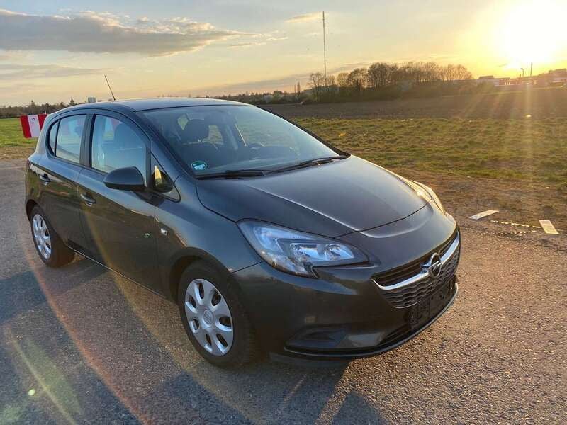Graphit grau/graffiti grey Gebraucht 2017 Opel Corsa Selection Kleinwagen | 6.599 € (Guter Preis) - Bild 1/4