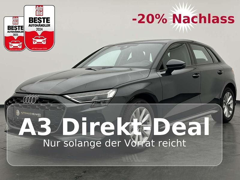 Manhattan grau metallic Neu 2025 Audi A3 Sportback Kombi | 31.990 € (Superpreis) - Bild 1/4