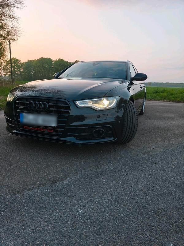 Schwarz Gebraucht 2014 Audi A6 S-Line Kombi | 11.900 € (Fairer Preis) - Bild 1/4