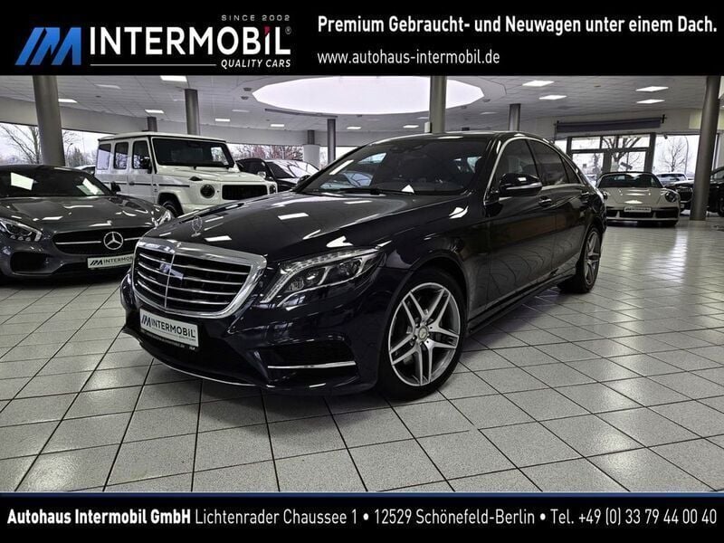 Manufaktur anthrazitblau Gebraucht 2015 Mercedes S350 AMG Limousine | 28.990 € (Superpreis) - Bild 1/4