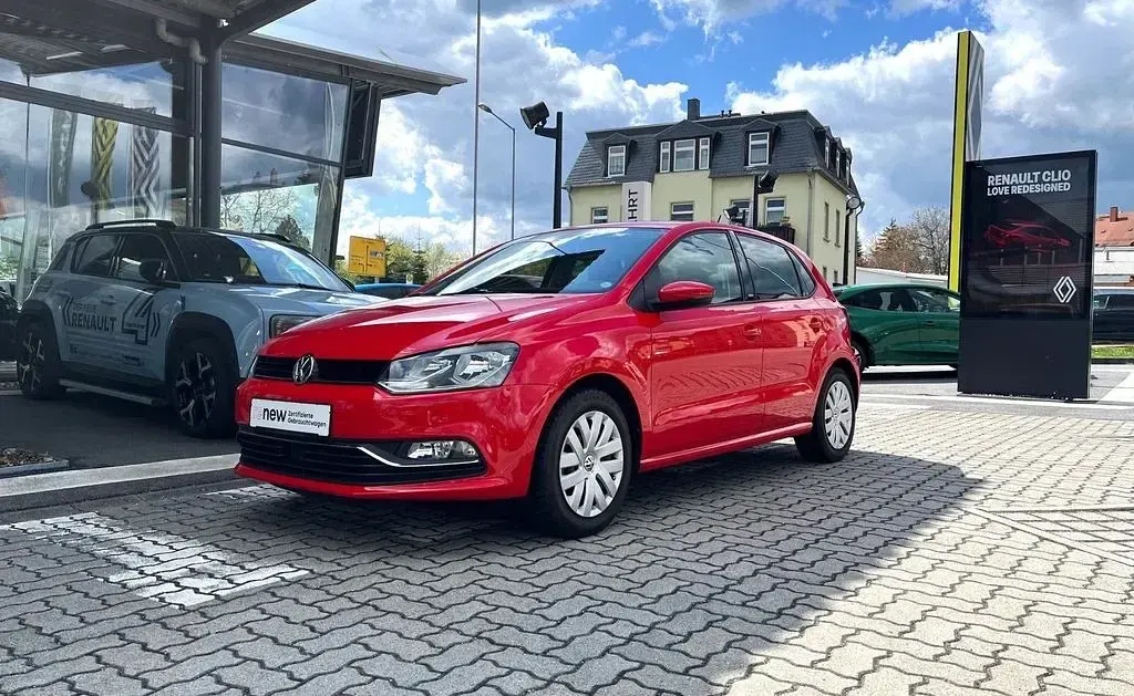 Gebraucht VW Polo Allstar 75 PS (55 kW) 2016 Rot Limousine