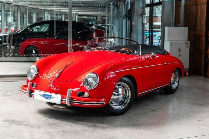 Rot Gebraucht 1956 Porsche 356 Cabrio | 339.890 € - Bild 1/4