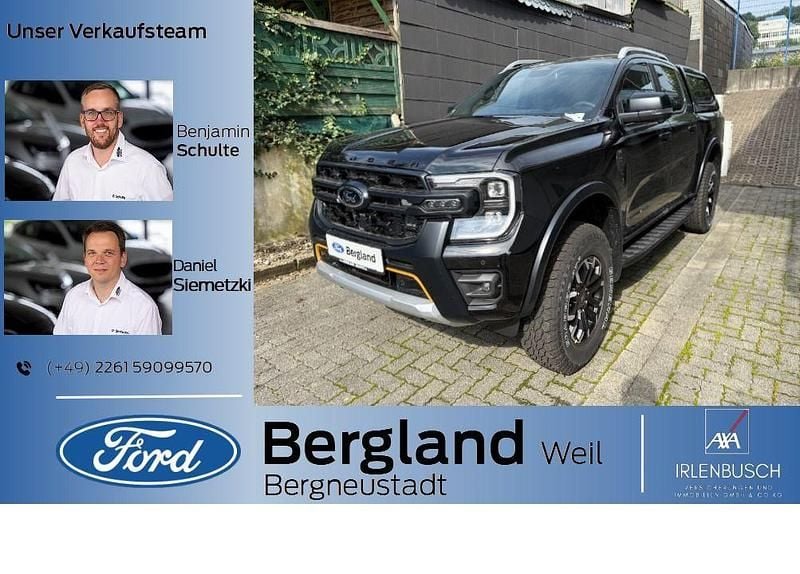 Agate black metallic schwarz Neu 2025 Ford Ranger Wildtrack Abholung | 63.480 € - Bild 1/4