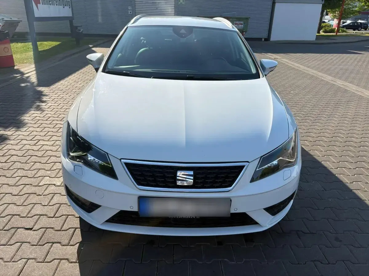 Gebraucht Seat Leon ST Style 116 PS (85 kW) 2019 Weiß Kombi