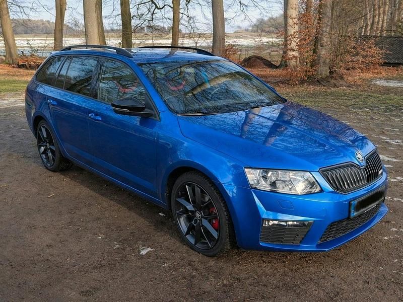 Gebraucht Skoda Octavia RS 184 PS (135 kW) 2016 Blau Kleinwagen