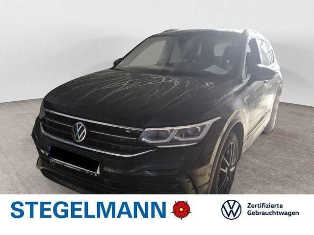 Deep black perleffekt Gebraucht 2023 VW Tiguan Allspace R-line SUV | 33.190 € (Fairer Preis) - Bild 1/3