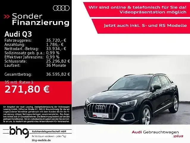 Gebraucht Audi Q3 Advanced 150 PS (110 kW) 2025 SUV