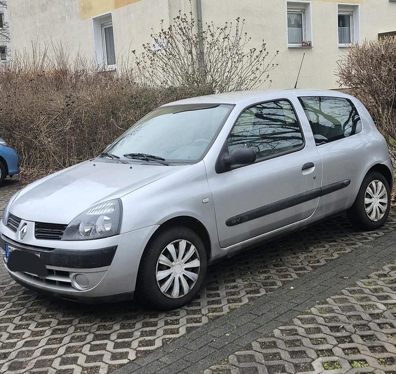 Gebraucht Renault Clio II 2005 Silber Kleinwagen