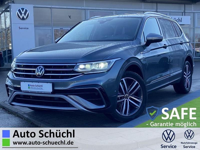Grau Gebraucht 2022 VW Tiguan Allspace Elegance SUV | 34.858 € (Guter Preis) - Bild 1/4