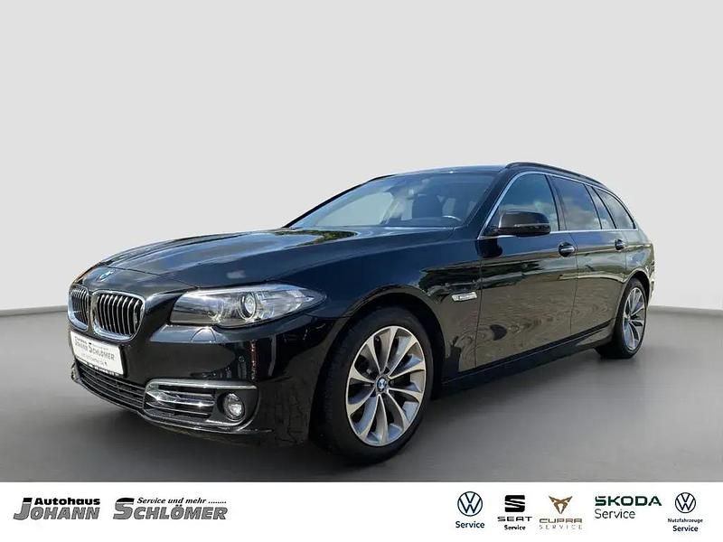 Schwarz Gebraucht 2017 BMW 528 Luxury Line Kombi | 22.490 € (Fairer Preis) - Bild 1/4
